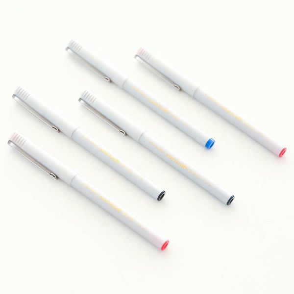 

gel pens 5pcs wumei japan imported mitsubishi ub-125 signature pen neutral water red / black blue 0.5