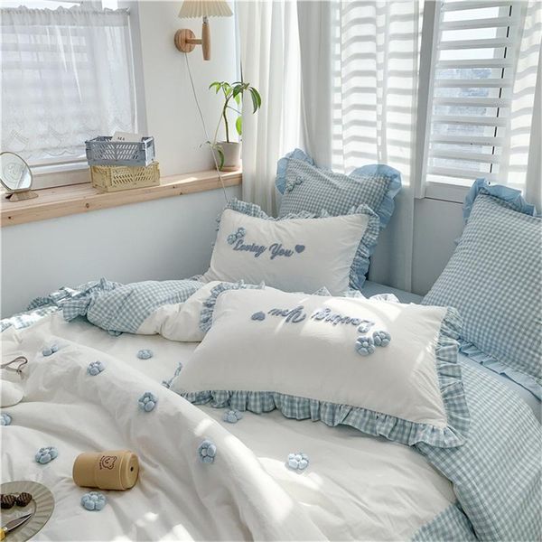 

bedding sets cotton four piece set quilt cover  size bed sheets and pillowcases