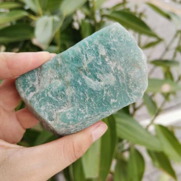 

decorative objects & figurines 100~200g natural amazonite stone rough mineral specimen