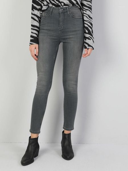 

gray woman pants cl1045947 women's & capris, Black;white