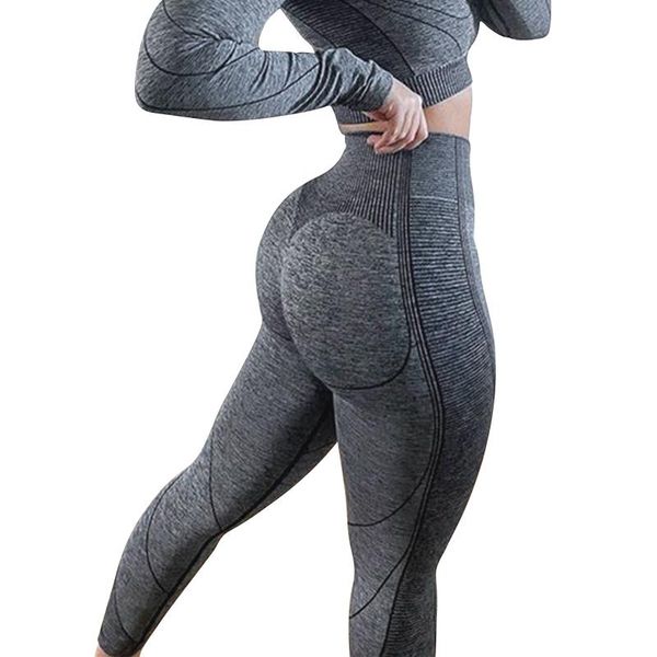 

yoga outfit women fitness pants running sport seamless sportswear leggings high elastic quick dry training female