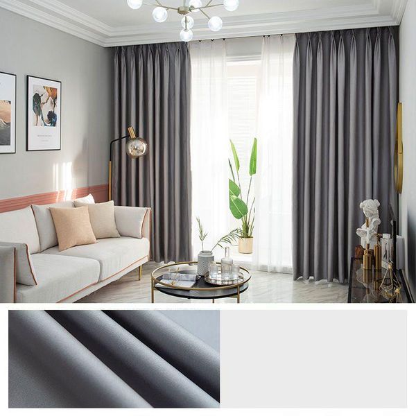 

curtain & drapes modern blackout curtains for living room window bedroom fabrics ready made finished blinds tend