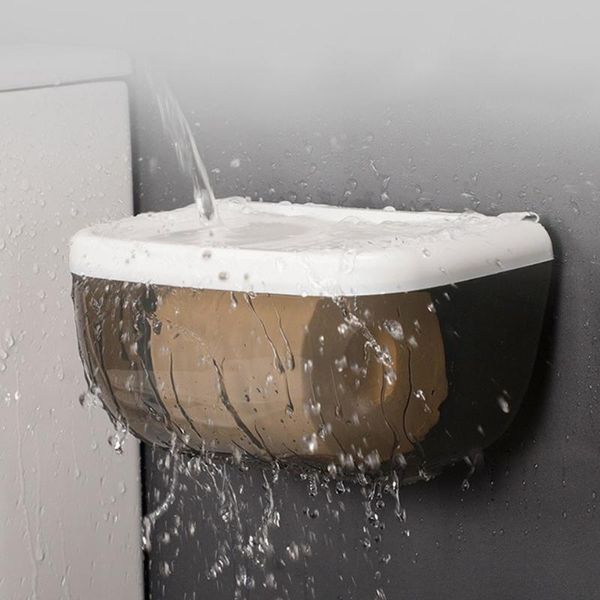 

toilet paper holders tissue box punch waterproof rack with lid