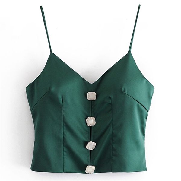 

women casual crop vest summer solid sleeveless off-shoulder backless soft t-shirt 210524, White