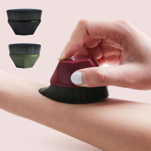 

makeup brushes foundation brush multifunctional soft flat hexagon face blush flawless-powder tool for women