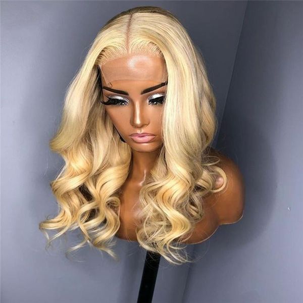 

blond human hair wig body wave silk base remy natural hairline 5*5 pu preplucked glueless for women lace wigs, Black;brown