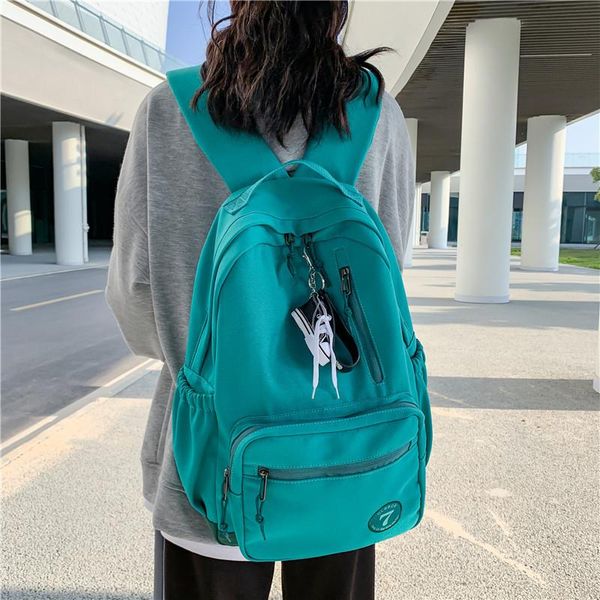 Rucksack Leinwand Freizeit Koreanische Campus Studenten Schultasche Weibliche Sport Männliche Flut Marke College