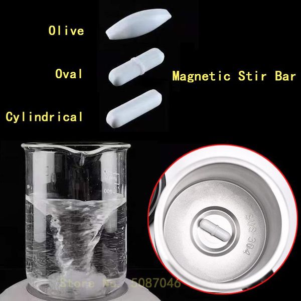 

mugs olive/oval/cylindrical 3style magnetic stir bar automatic self stirring mug cup rod non-corroding