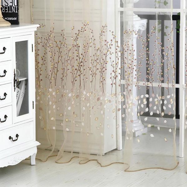 

blinds wintersweet curtain tulle window treatment voile drape valance 1panel fabric