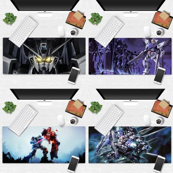 

mouse pads & wrist rests gundam anime cool comfort mat gaming mousepad desk table protect game office work pad non-slip lapcushion