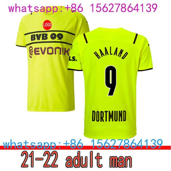 

men's t-shirts 2021-22 thai club quality jersey borussia 21-22 custom shirt dortmundes 2021 man, White;black