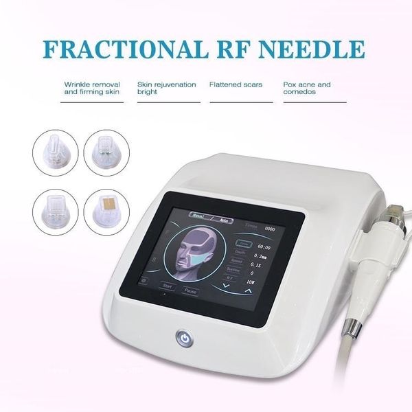 2021 Портативные Microneedles Fractional RF Face Face Face Lifting Metsoval Machine для использования салона красоты