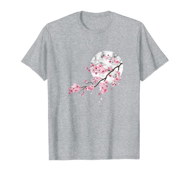 

sakura cherry blossom japan's favorite flower t-shirt, White;black