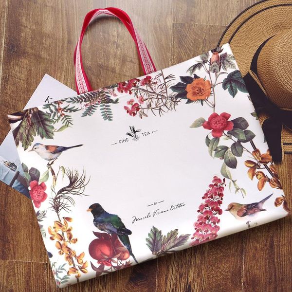 

gift wrap 20pcs reusable thicken non-woven handle bag shopping