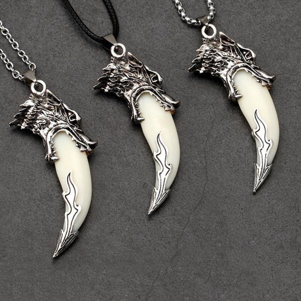 

chains 2021 necklace men domineering retro pendant personality punk jewelry wholesale, Silver