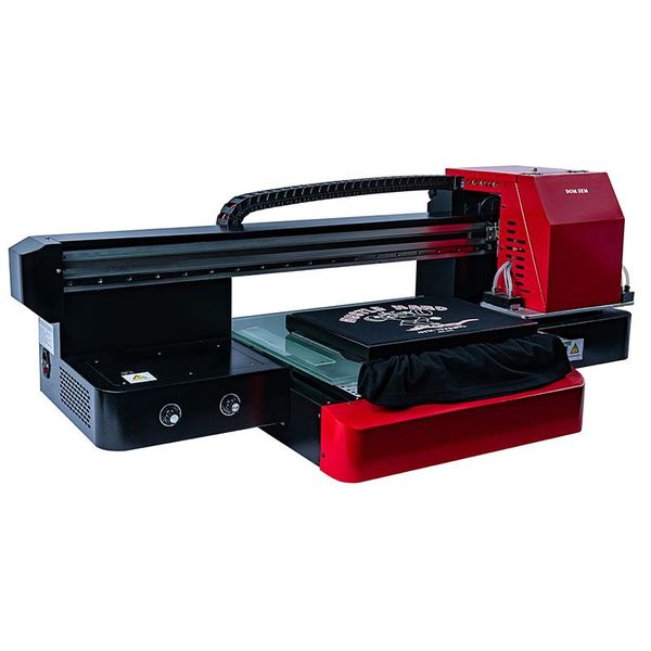 

printing machine flatbed printer for clothes t-shirt logo po diy customization with tray press factory direct printers