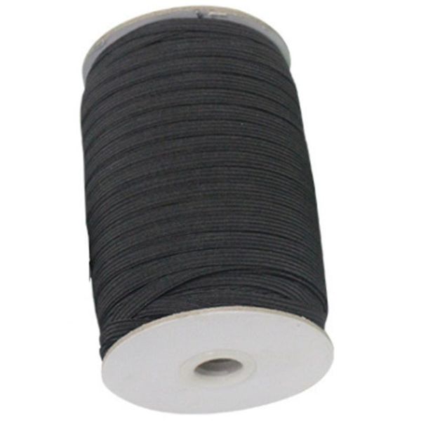 

0.5cm width braided elastic band cord heavy stretch high elasticity knit for sewing diy mask cuff resistance bands