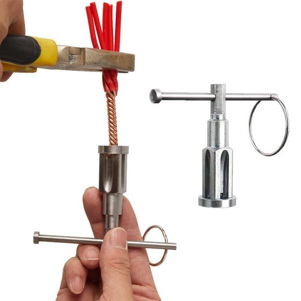 

professional hand tool sets manual wiring paralleling device electrician special quick wire stripping universal twisting head terminal strip