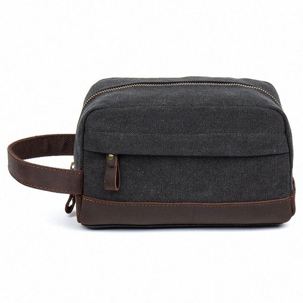 

men retro travel cosmetic bag handbag women canvas organizer wash makeup bag large capacity portable storage toiletry case c266#