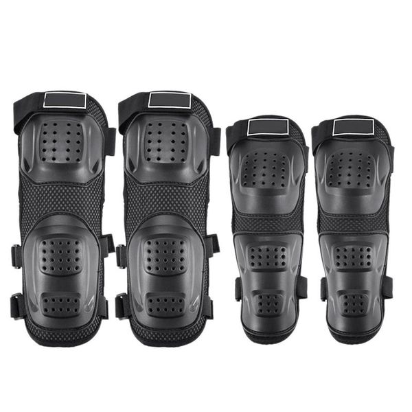 

4pcs motorcycle knee guard protector support pads safety protective gear universal motocross cycling elbow armor