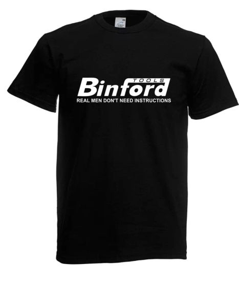 

mens t-shirt binford tools up to 5xl, White;black