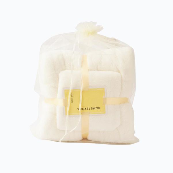

towel 2pcs/set soft shower wrap washcloth travel sport cotton super absorbent bath for home bathroom el beach