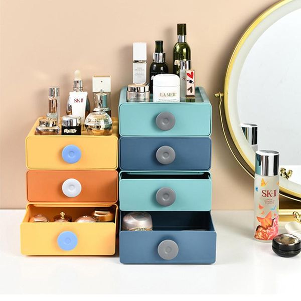 

organizer for cosmetics drawer type home deskdressing table shelf office supplies kitchen lunch box storage boxes & bins
