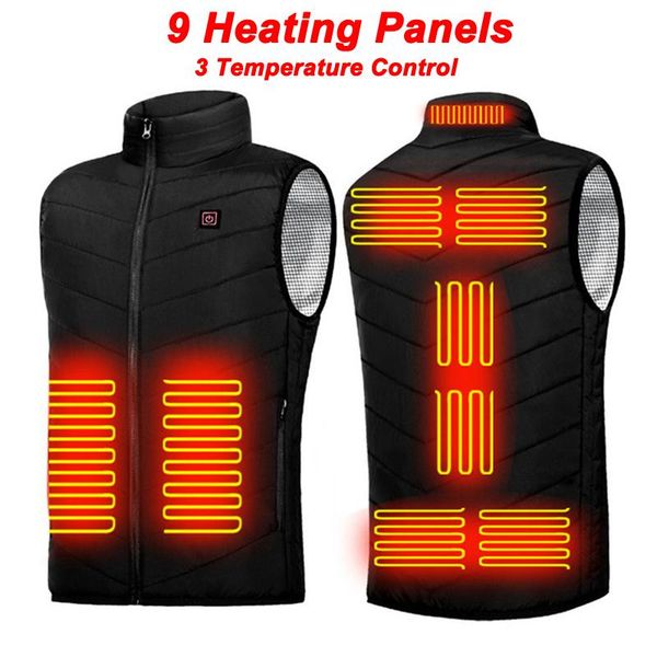 

motorcycle heated vest men's vests, Black;white