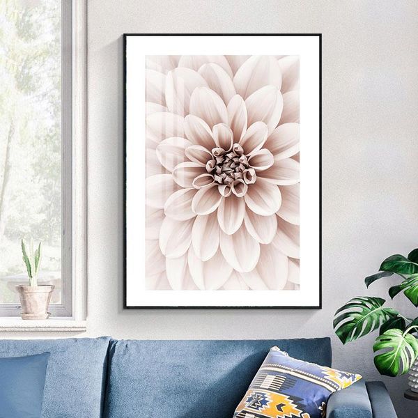 

paintings bed plants flowers wall art canvas paint abstract nordic posters minimalist living room decor21-128-2-24