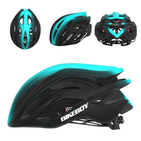 

cycling caps & masks adults outdoor sports helmet, breathable mountain bike racing bicycle riding safety helmet with insect prevention net, Black