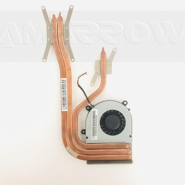 

original lapcpu heatsink cooling fan for msi ms-16gb ms-16gd e312500060ca pads