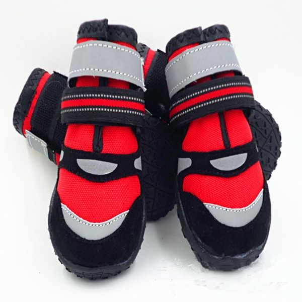 

dog apparel pet shoes for large dogs medium autumn boots golden retriever waterproof big shoe canvas sport reflective