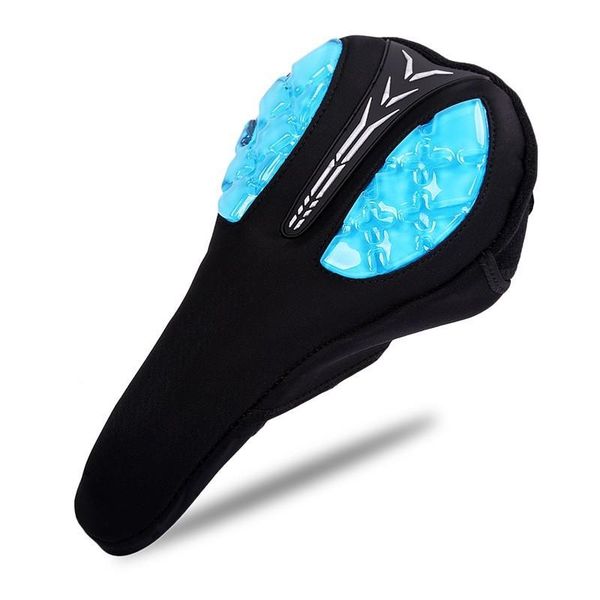 

bike saddles bicycle saddle cover liquid silicon gels cycling seat mat comfortable cushion soft mtb