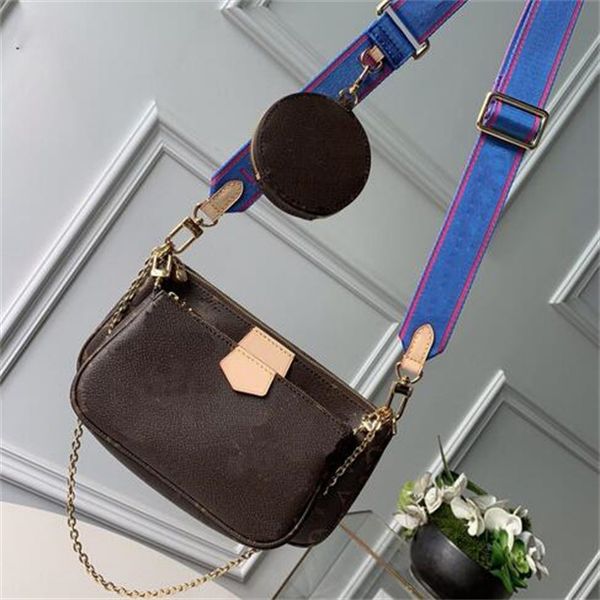 

women's designer luxury handbags bags 3 pieces/set of mens wallet flower crossbody bag ladies purses, Red;black