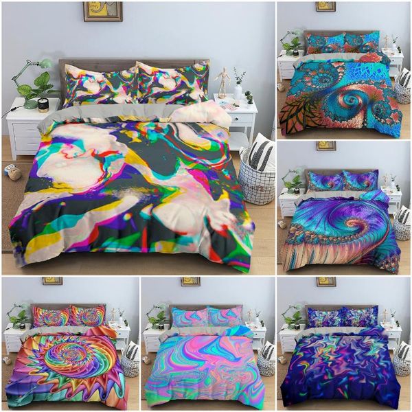 

bedding sets abstract set 3d soft duvet cover comforter quilt with pillowcase kids luxury  king