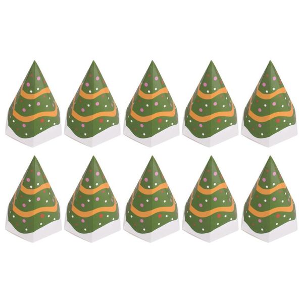 

christmas eve packaging gift box candy container for party (green) wrap