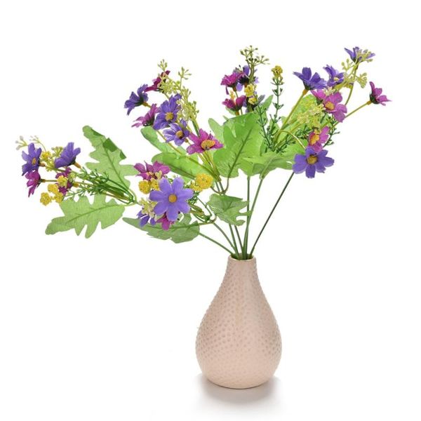 

1pcs artificial orchids fake flower home room decorn flowers & wreaths wedding party decoratio 6 colors decorative