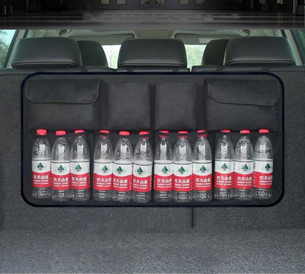 

universal car trunk organizer back seat pocket automobile hanging stowing tidying storage bag oxford cloth for suv mpv muv