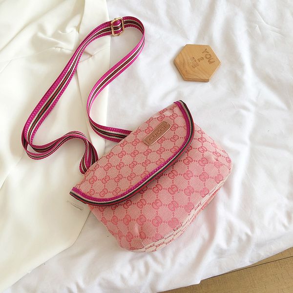 

designer handbags 2021 new canvas women's fashion simple postman cross messenger ins with broadband printed single shoulder bag