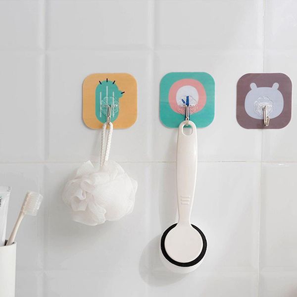 

lovely animal fridge hook key wall crochet holder removable kitchen hooks home decor can washed & rails