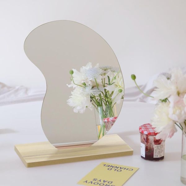 

mirrors vintage carved golden makeup mirror home decor trends european-style creative shooting props can be hung or placed wooden