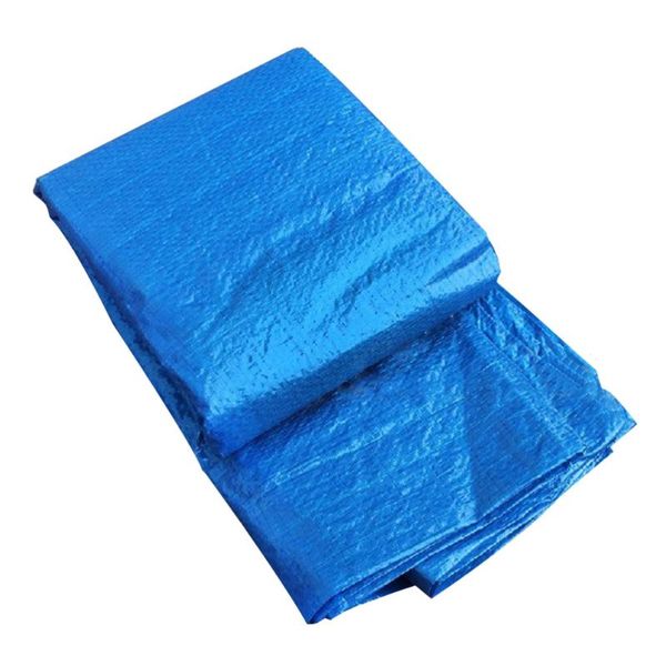 

pool & accessories pe fabric weaving anti-skid waterproof cover floor pad for pools inflatable swimming (blue, 274x