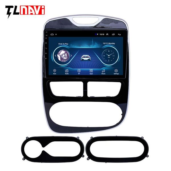 

car video tulenavi 10-inch screen android 10 radio multimedia navigation gps for clio 2013 2014 2021
