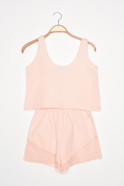 

men's sleepwear trendyol satin pajamas set thmss21pt0895, Black;brown