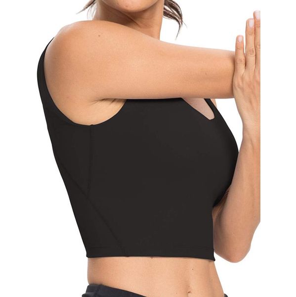 

fashion sports bra women padded push up yoga tank shockproof chest pad gym workout u back vest #y1 outfit