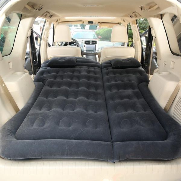 

car air inflatable travel mattress bed back seat suv universal multi functional sofa pillow outdoor camping mat other interior accessories