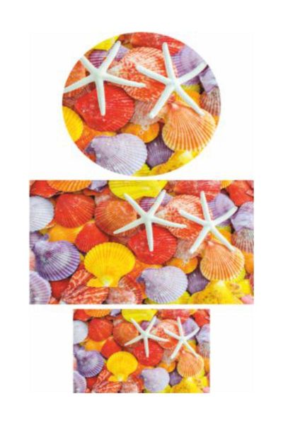 

triple toilet set mat 6043 bath mats