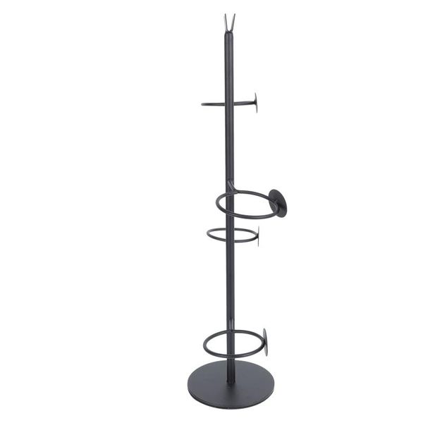 

Hooks & Rails 1Pc Paper Cups Holder Sturdy Use Cup Rack Shop Support (Black)