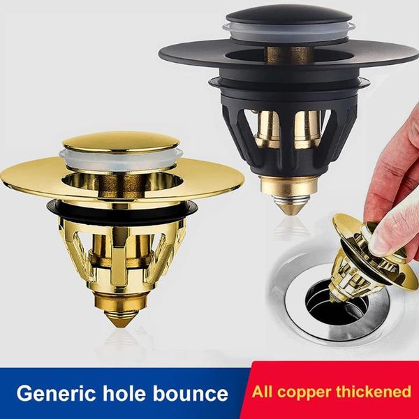 

other bath & toilet supplies zezzo universal basin -up drain filter stainless steel bounce core push-type tool build-in strainer