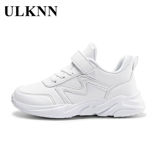 

boys casual shoes student lightweight sports 2021 summer waterproof kids non-slip leather children girl athletic & outdoor, Black